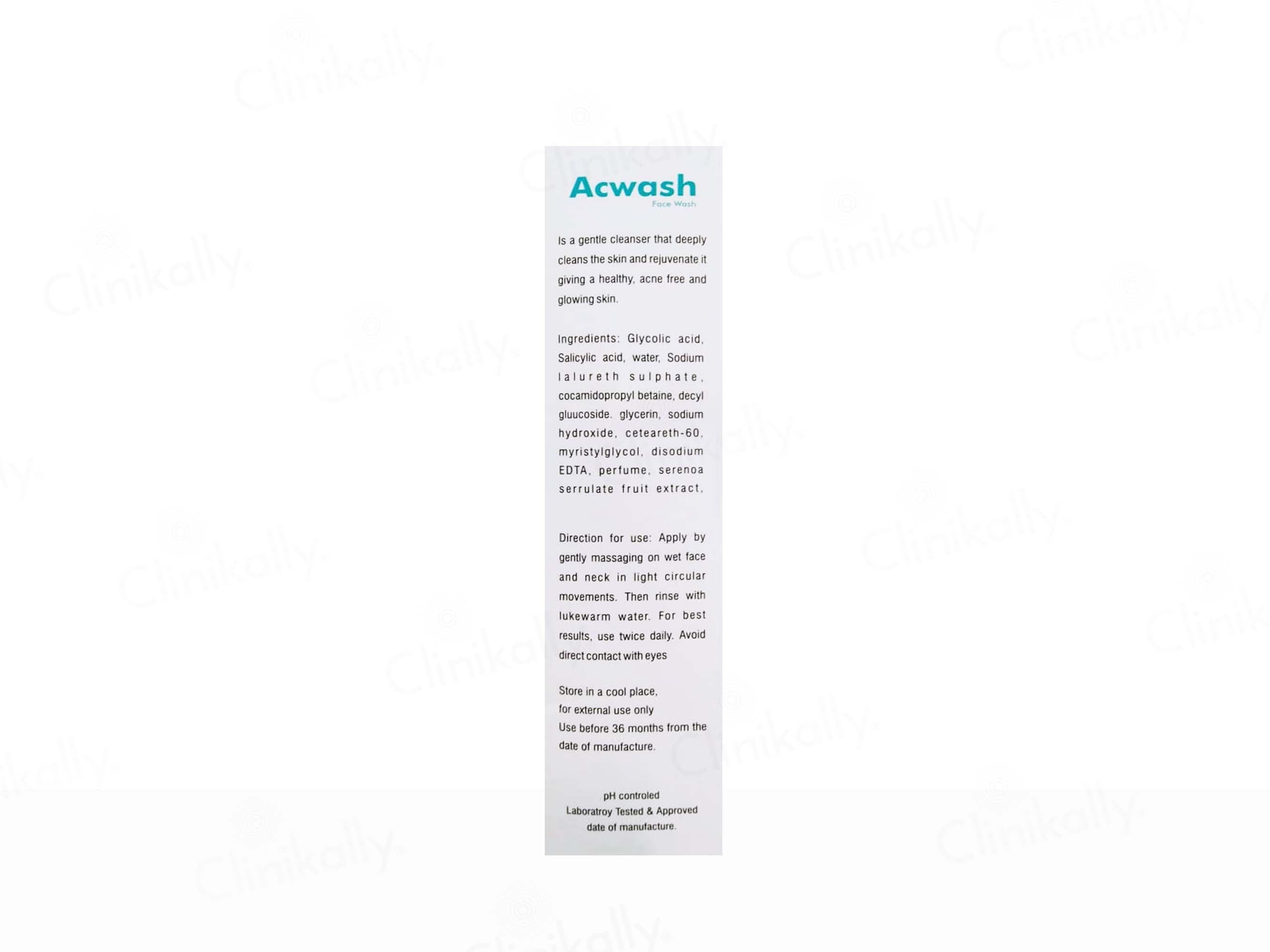 Acwash Face Wash