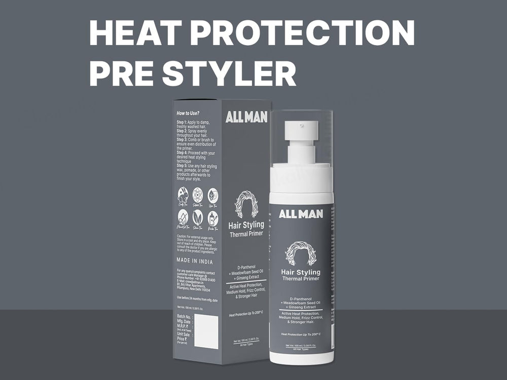 ALL MAN Hair Styling Thermal Primer