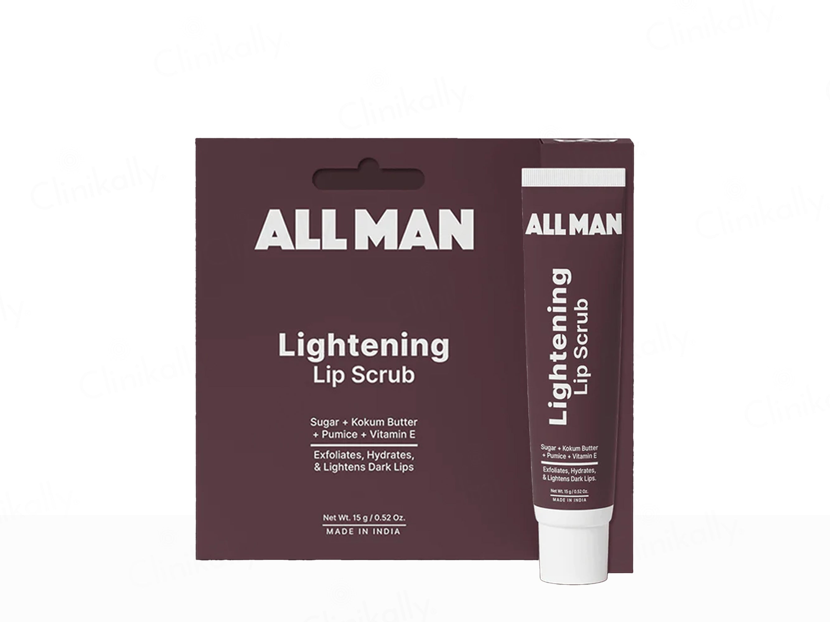 ALL MAN Lightening Lip Scrub