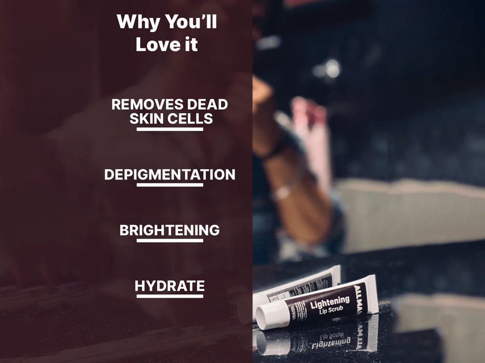 ALL MAN Lightening Lip Scrub