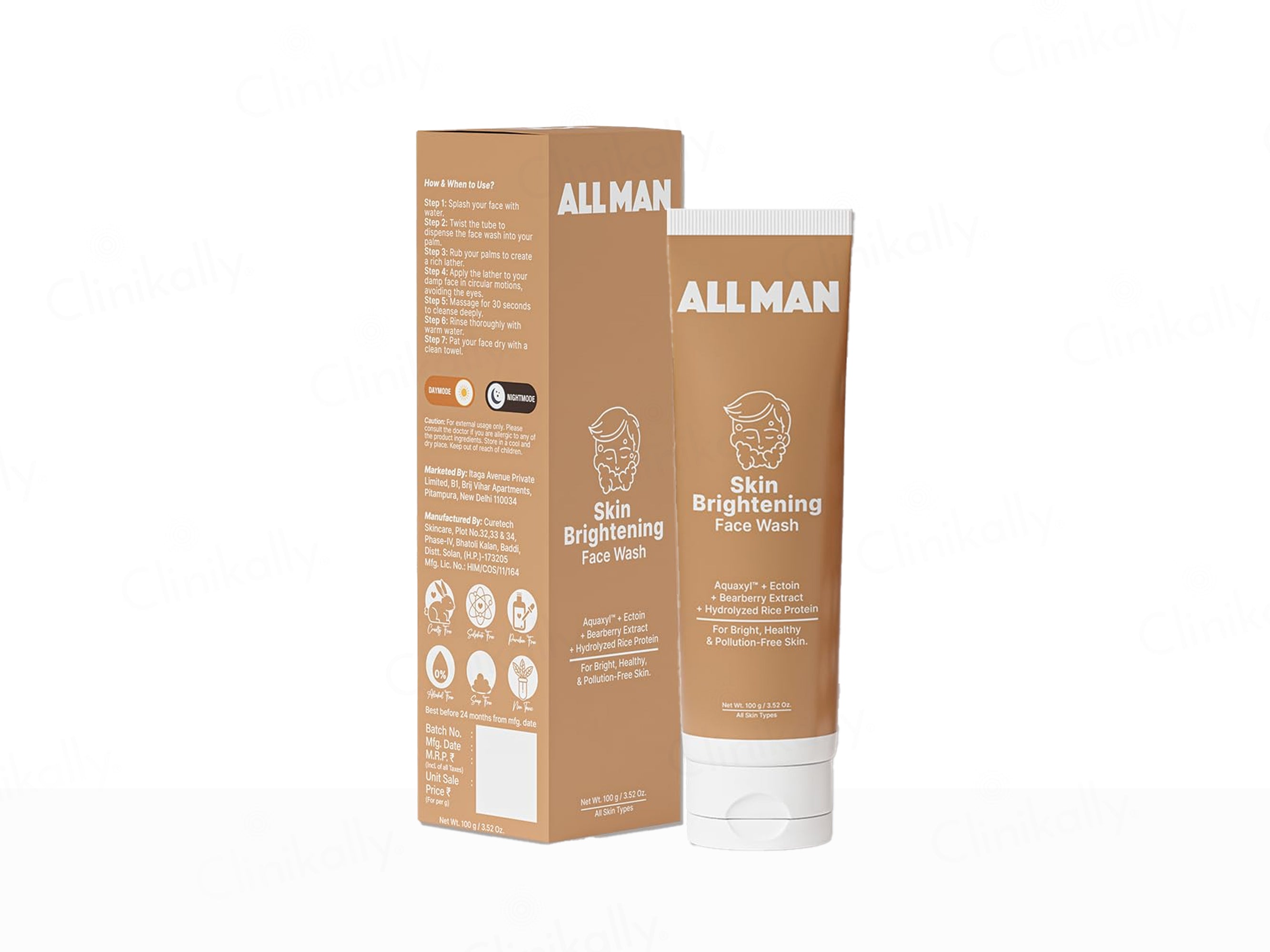 ALL MAN Skin Brightening Face Wash