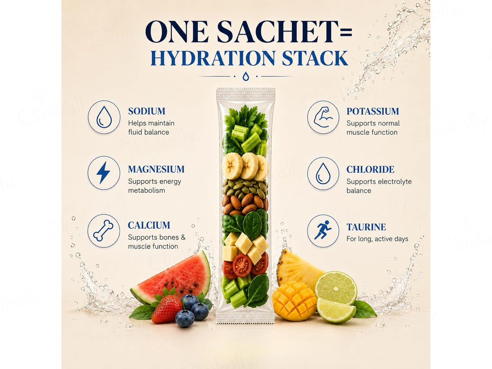 AQUON Daily Hydration Electrolyte Drink Mix Powder Trial Pack (4 Flavours)