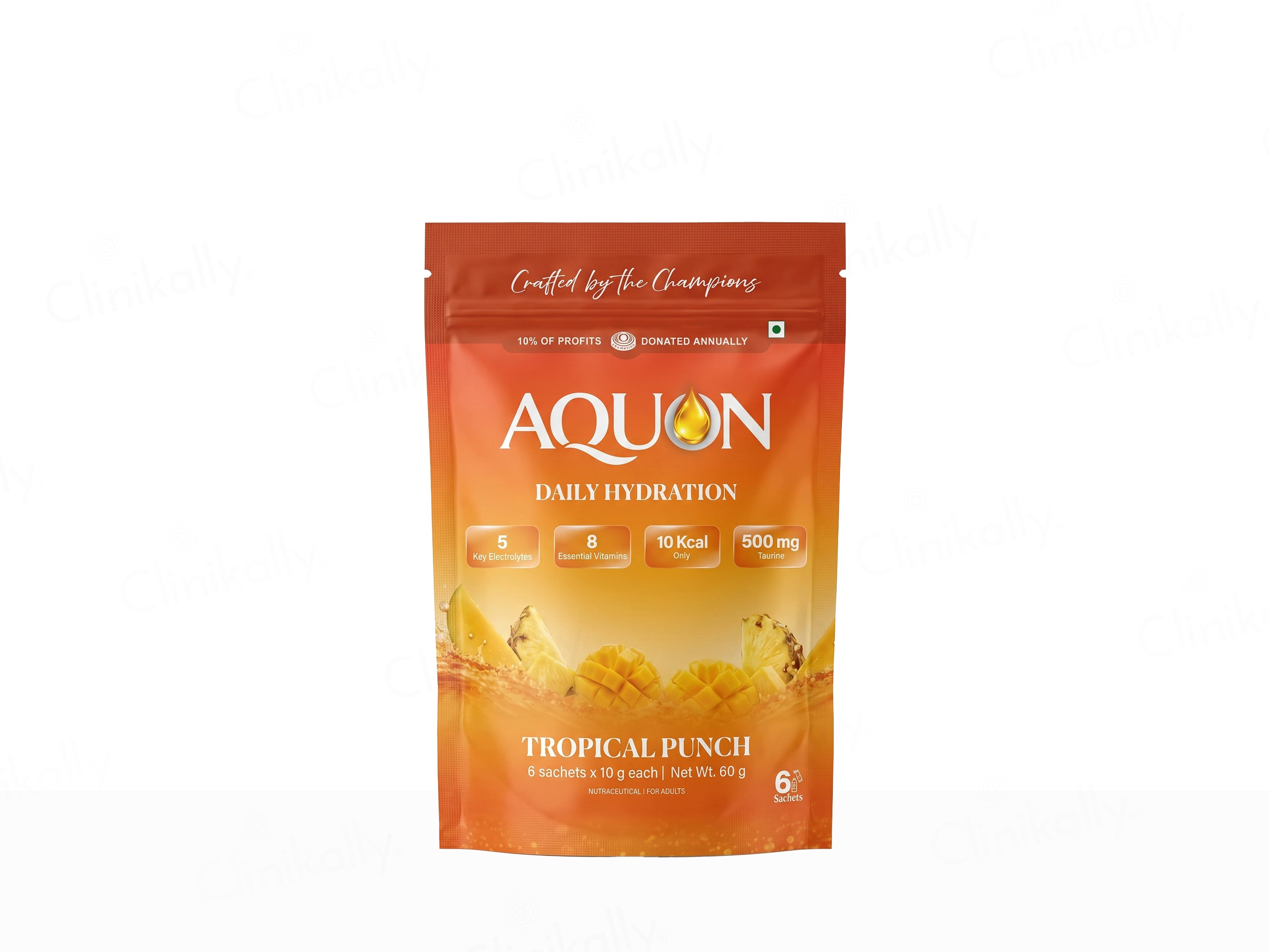 AQUON Daily Hydration Electrolyte Drink Mix Powder