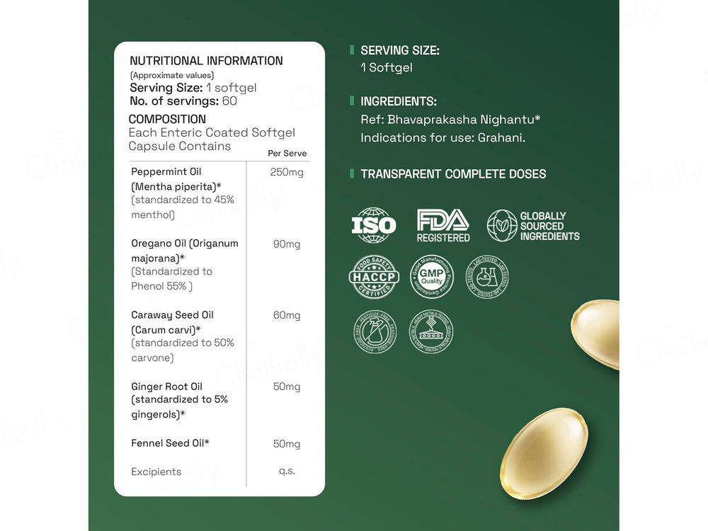 Ace Blend IBS Gastro Pro Softgel Capsule