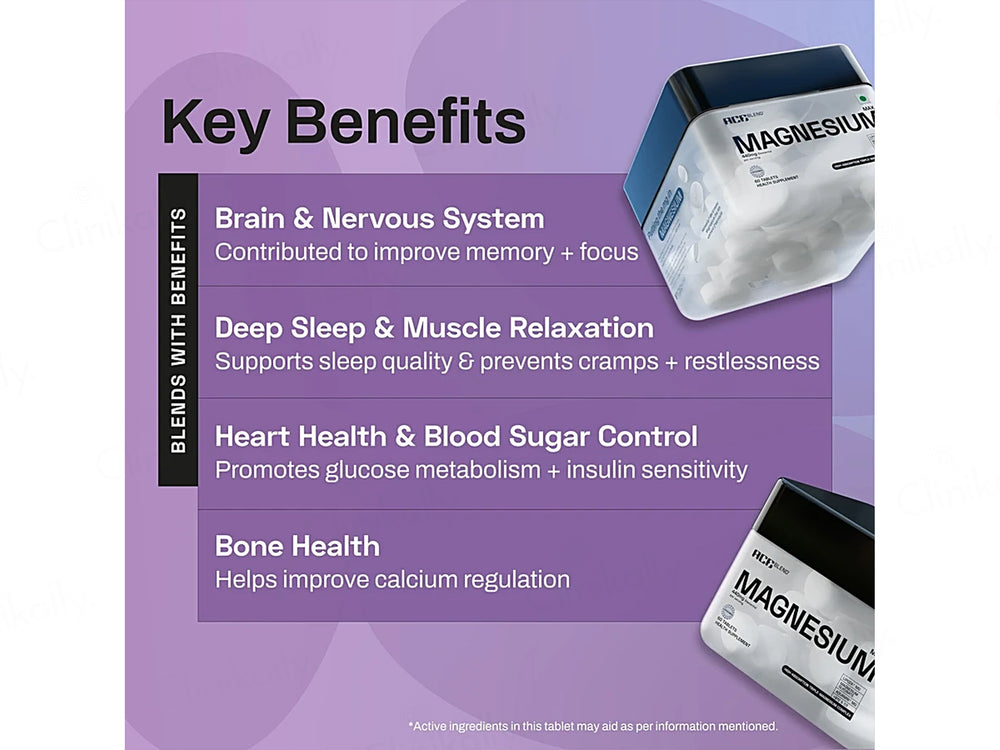 Ace Blend Max Liposomal Magnesium 440mg Health Supplement Tablet