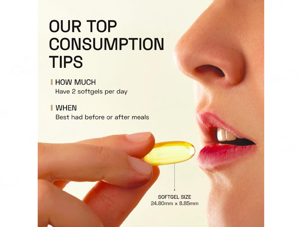 Ace Blend Outshine 4X Strength Omega-3 Nutraceutical Softgel Capsule