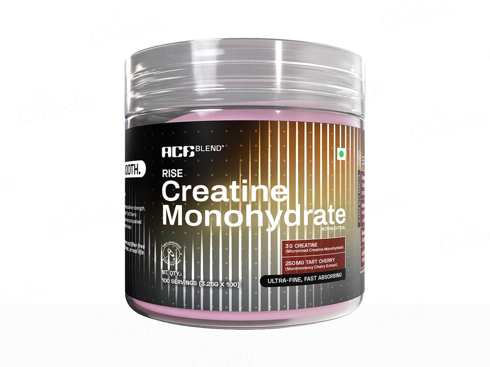 Ace Blend Rise Creatine Monohydrate Powder - Unflavoured