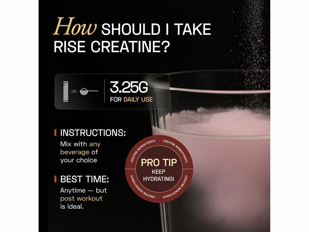 Ace Blend Rise Creatine Monohydrate Powder - Unflavoured