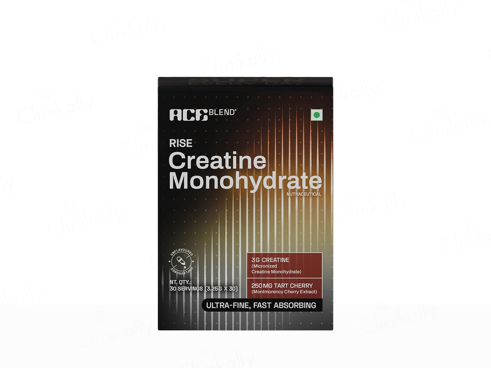 Ace Blend Rise Creatine Monohydrate Powder - Unflavoured