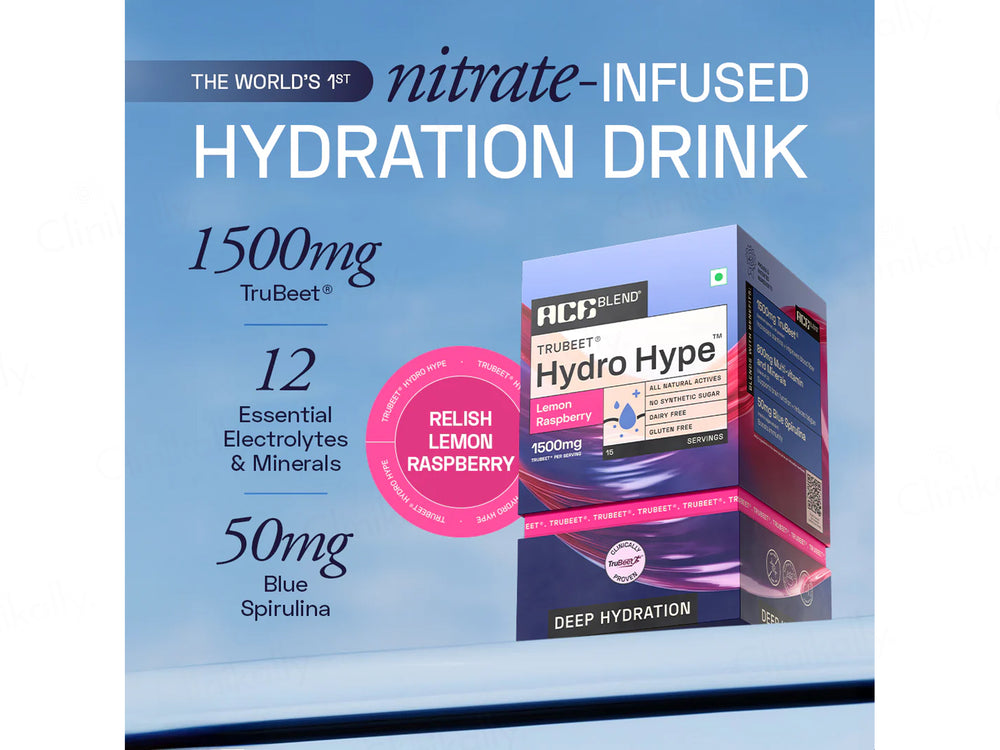 Ace Blend Trubeet Hydro Hype Deep Hydration Nutraceutical Powder