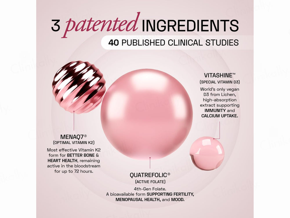 Ace Blend Women's Methylated Multivitamin Health Supplement Veg Capsule