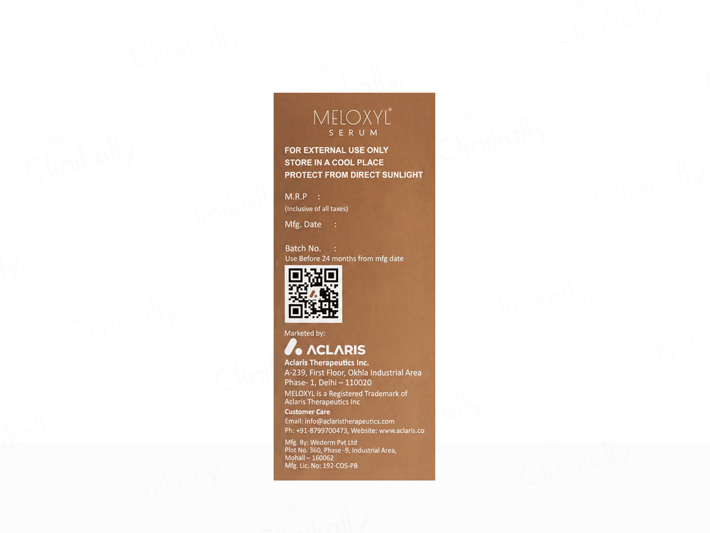 Aclaris Meoxyl Pigmentation Corrector Face Serum