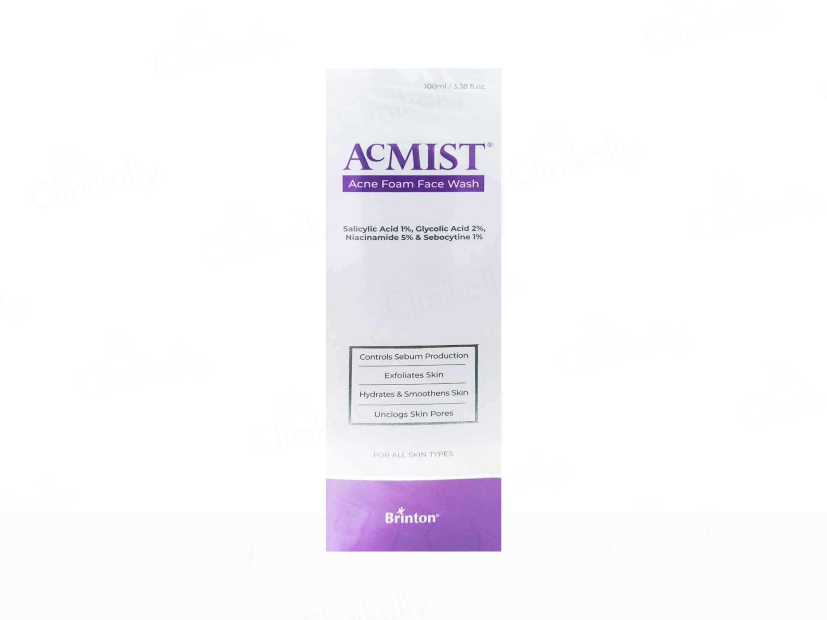 Brinton Acmist Acne Foam Face Wash