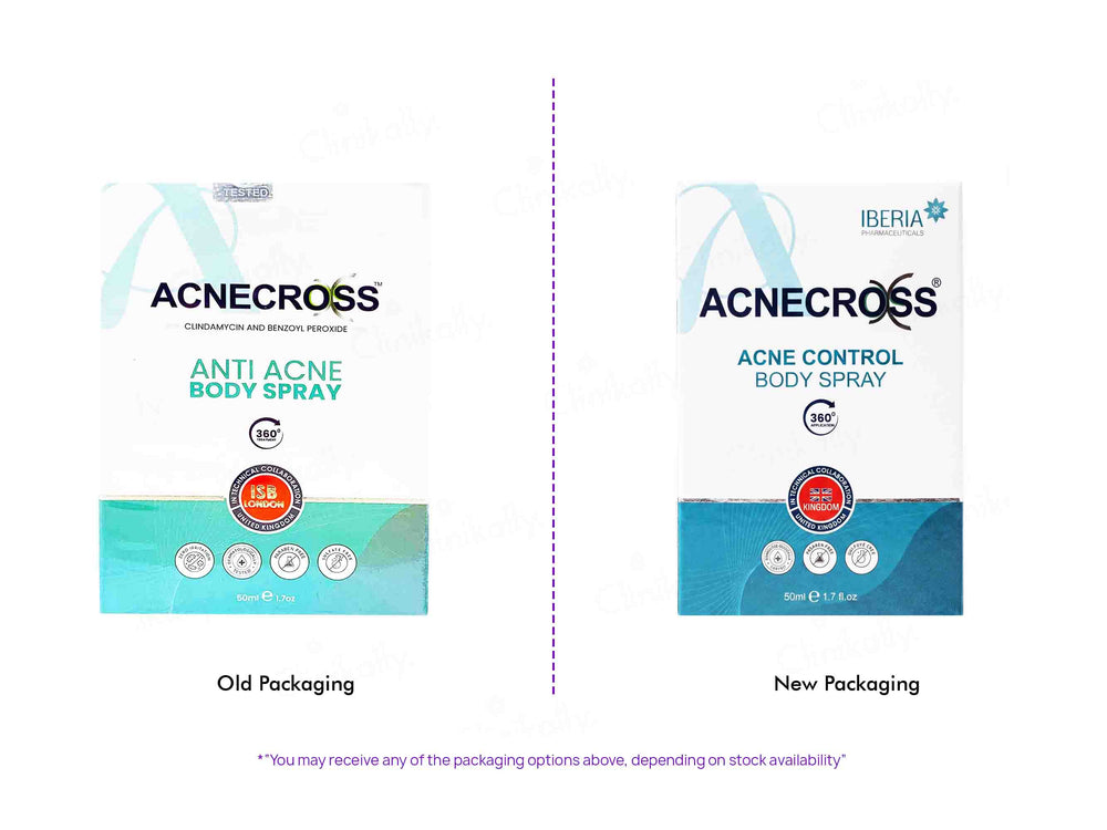 Acnecross Acne Control Body Spray