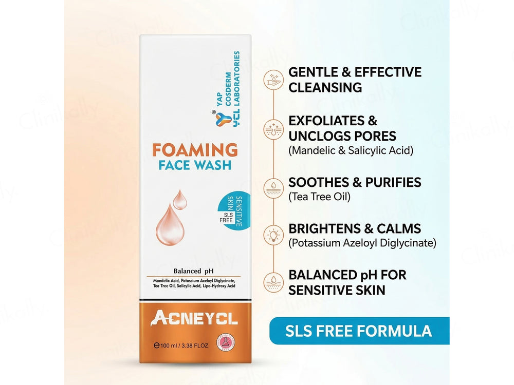 Acneycl Foaming Face Wash