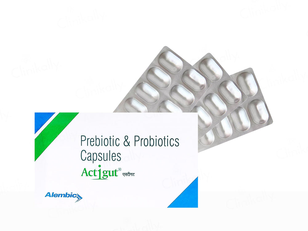 Actigut Prebiotic & Probiotic Capsule