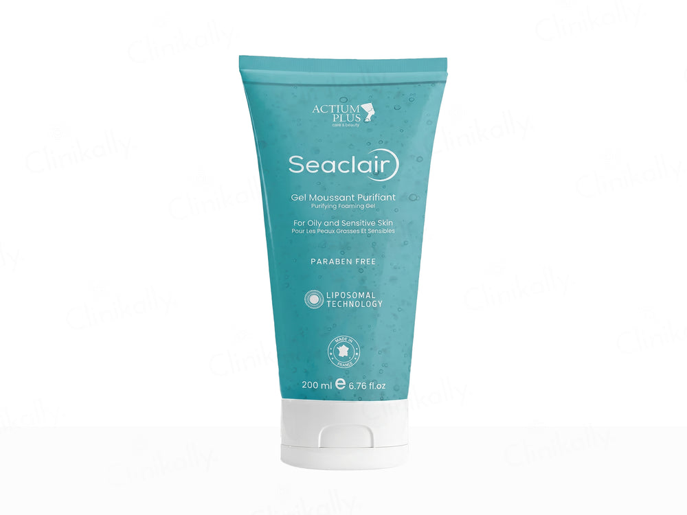 Actium Plus Seaclair Purifying Foaming Gel For Oily and Sensitive Skin