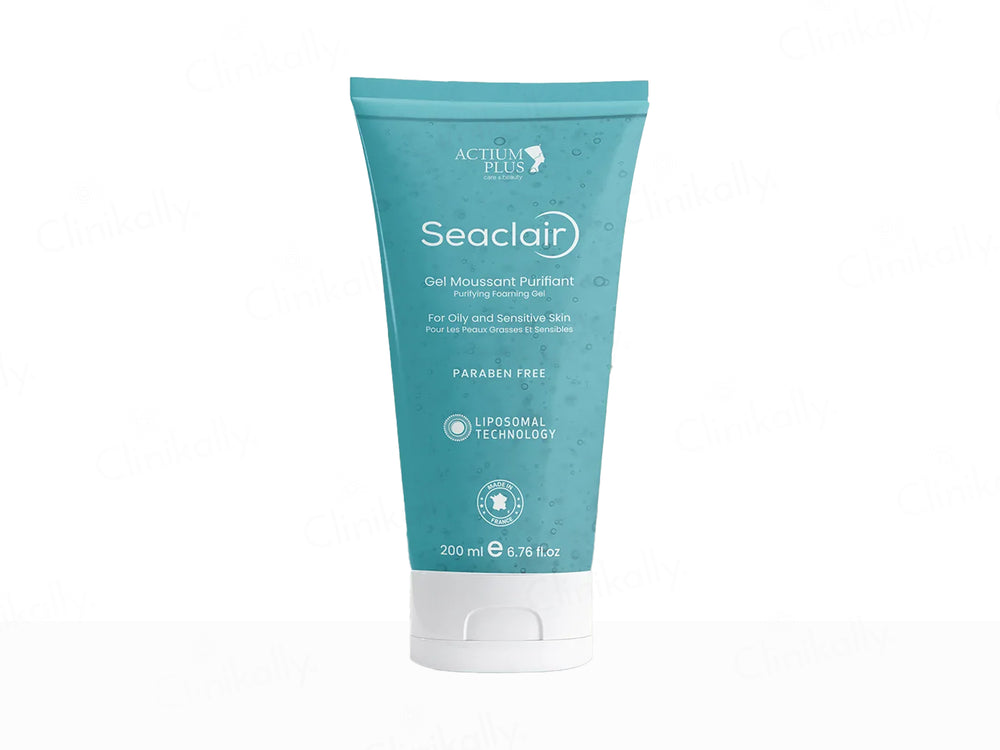 Actium Plus Seaclair Purifying Foaming Gel For Oily and Sensitive Skin