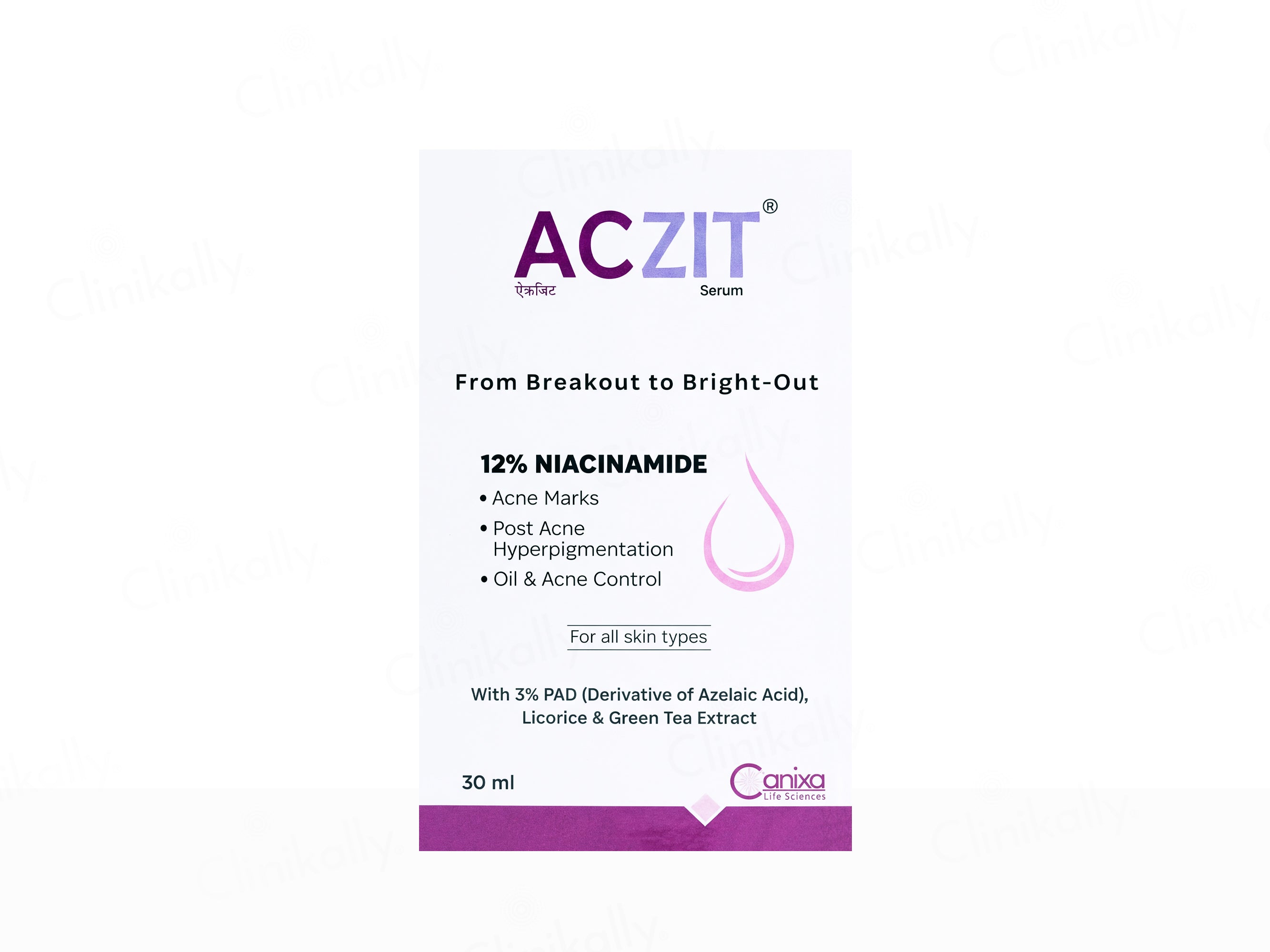 Aczit 12% Niacinamide Face Serum