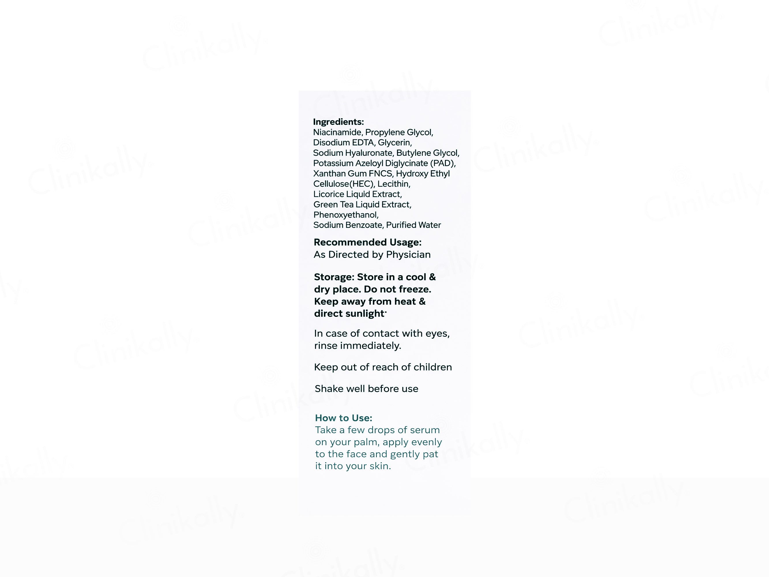 Aczit 12% Niacinamide Face Serum