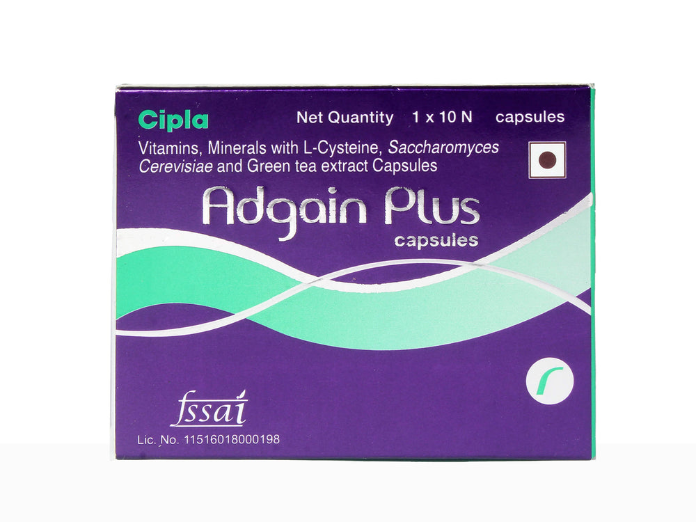 Adgain Plus Capsules - Clinikally