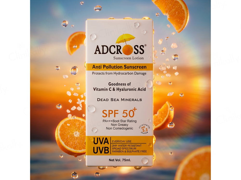 Adonis Adcross Anti Pollution Sunscreen Lotion SPF 50+ PA+++
