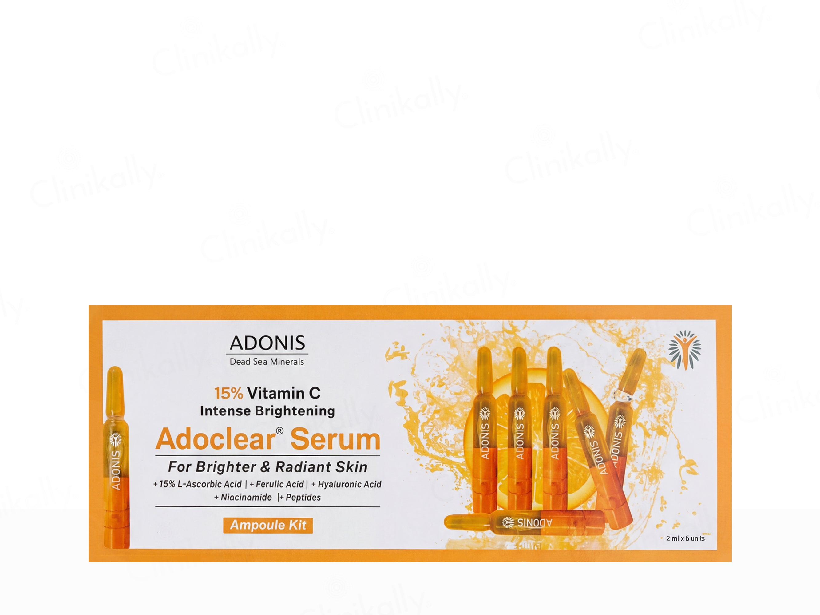 Adonis Adoclear 15% Vitamin C Intense Brightening Serum Ampoule Kit