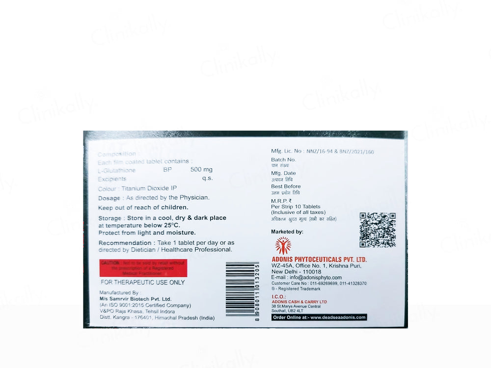 Adonis Glutat Tablet