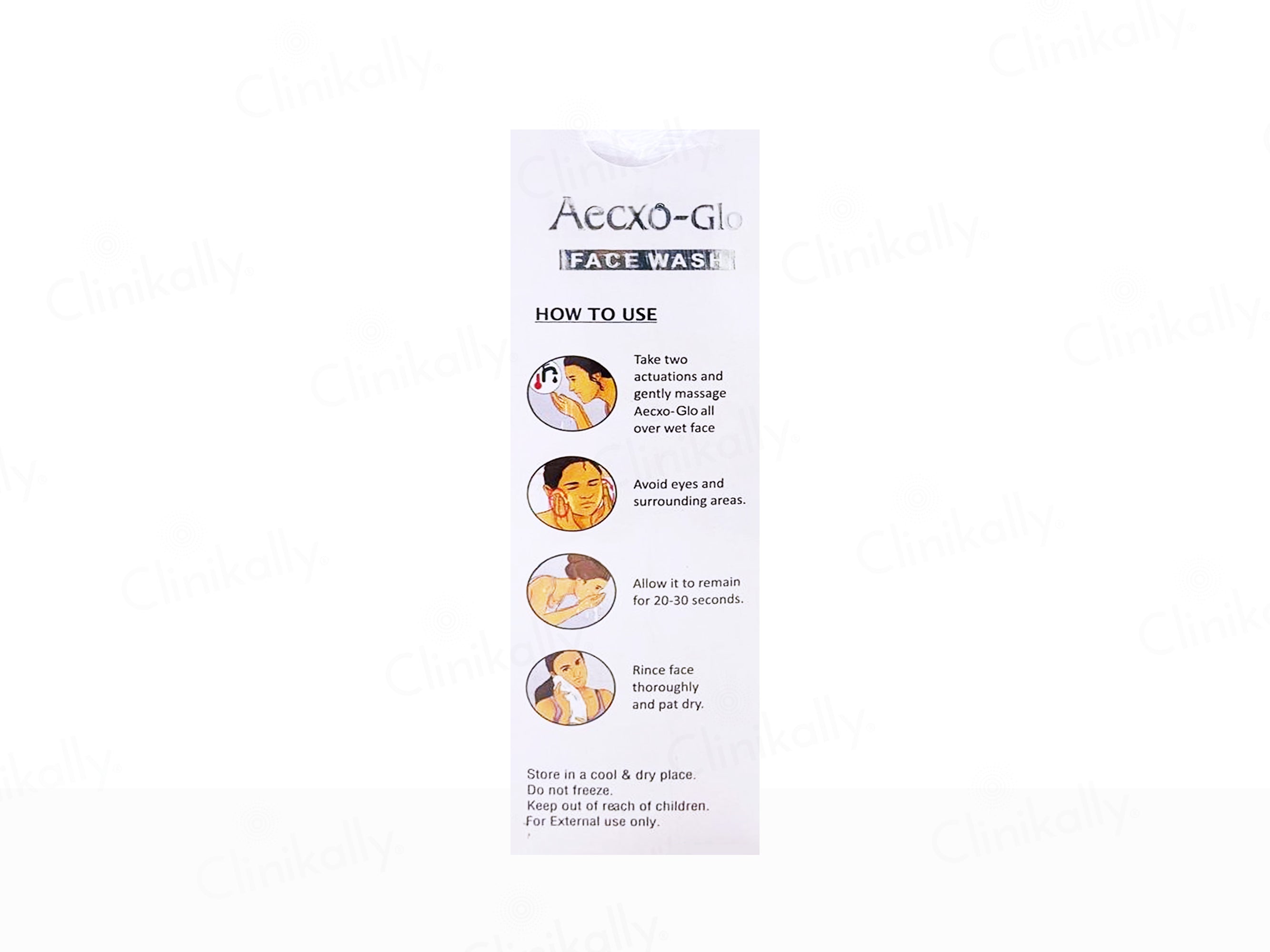 Aecxo-Glo Skin Lightening & Whitening Face Wash