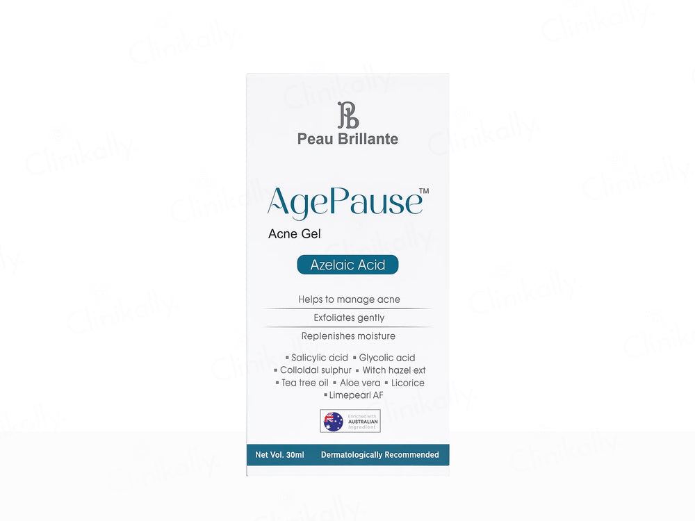 AgePause Azelaic Acid Acne Gel Face Serum