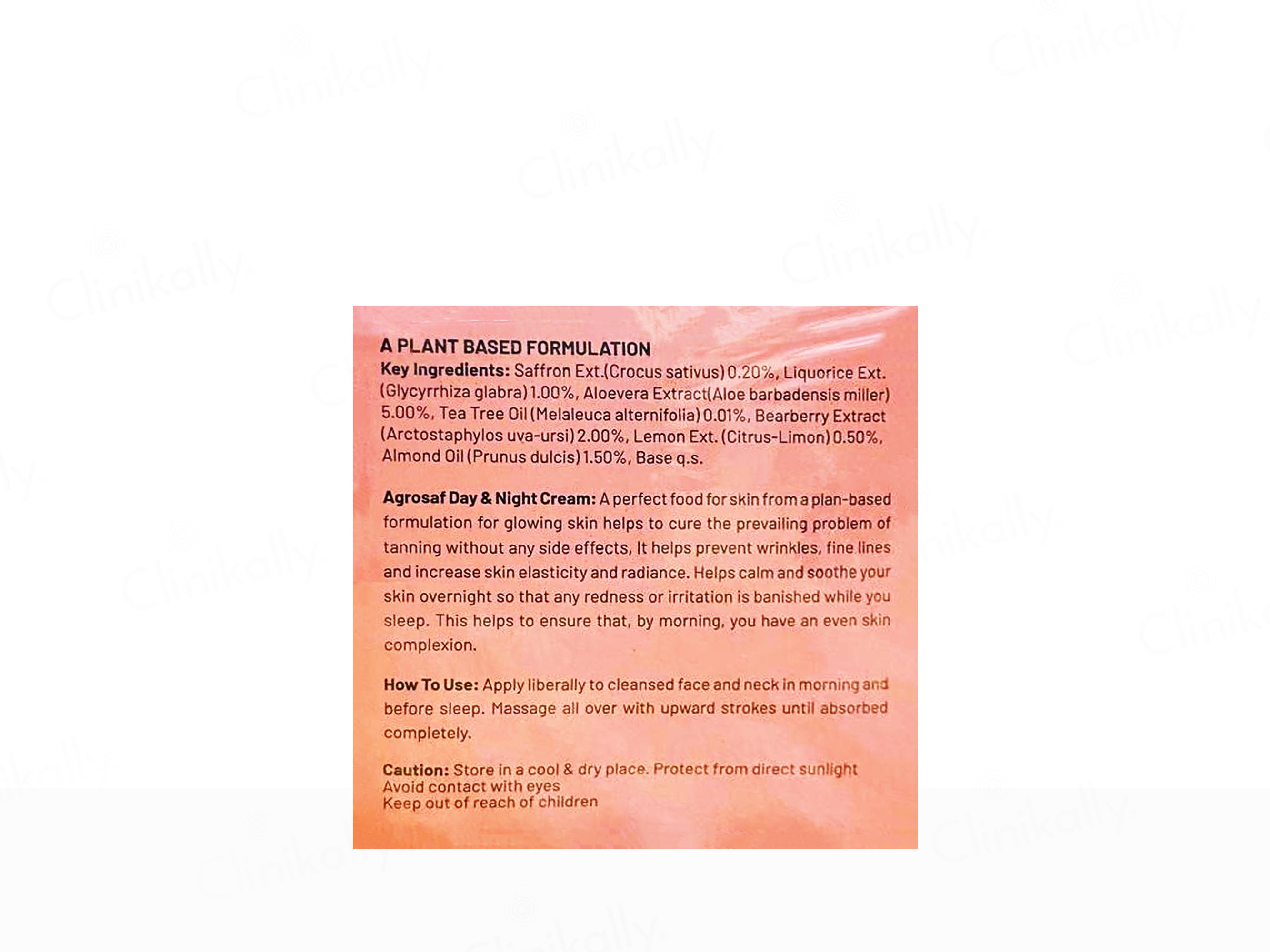 Agrosaf Day & Night Cream