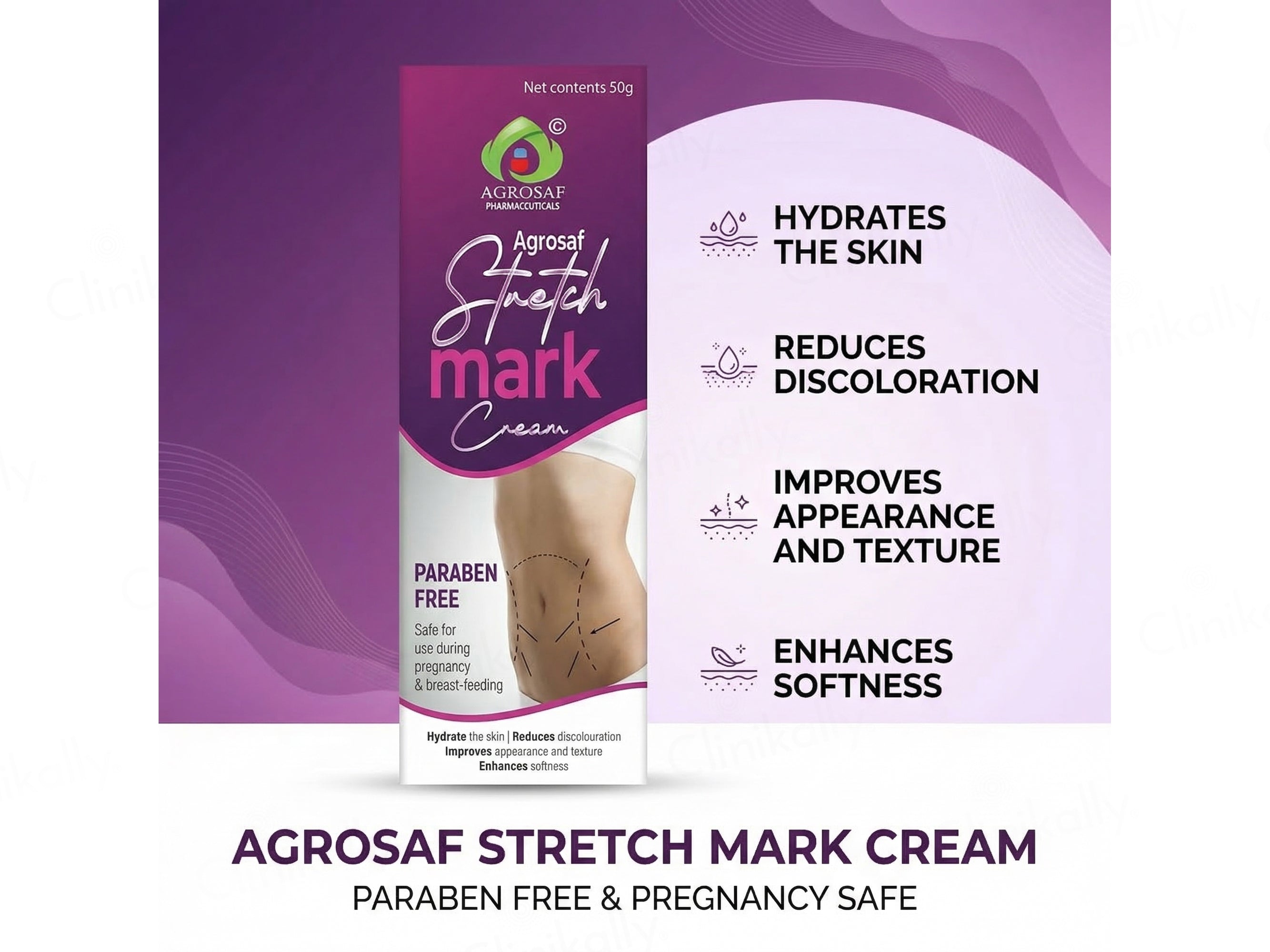 Agrosaf Stretch Mark Cream