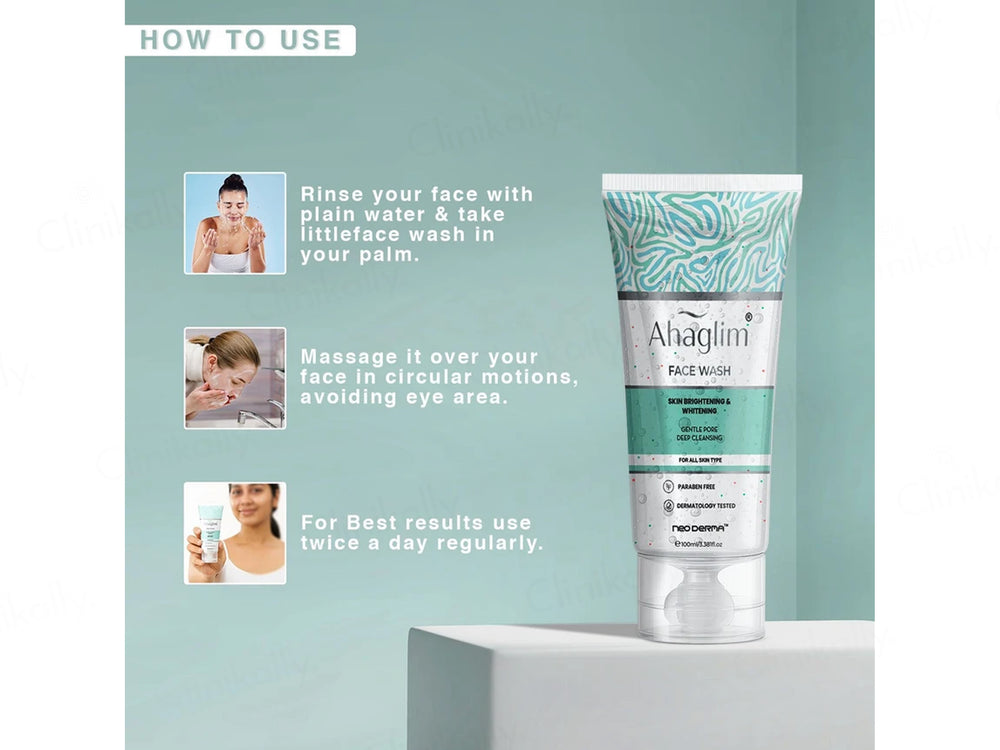 Ahaglim Skin Brightening & Whitening Face Wash