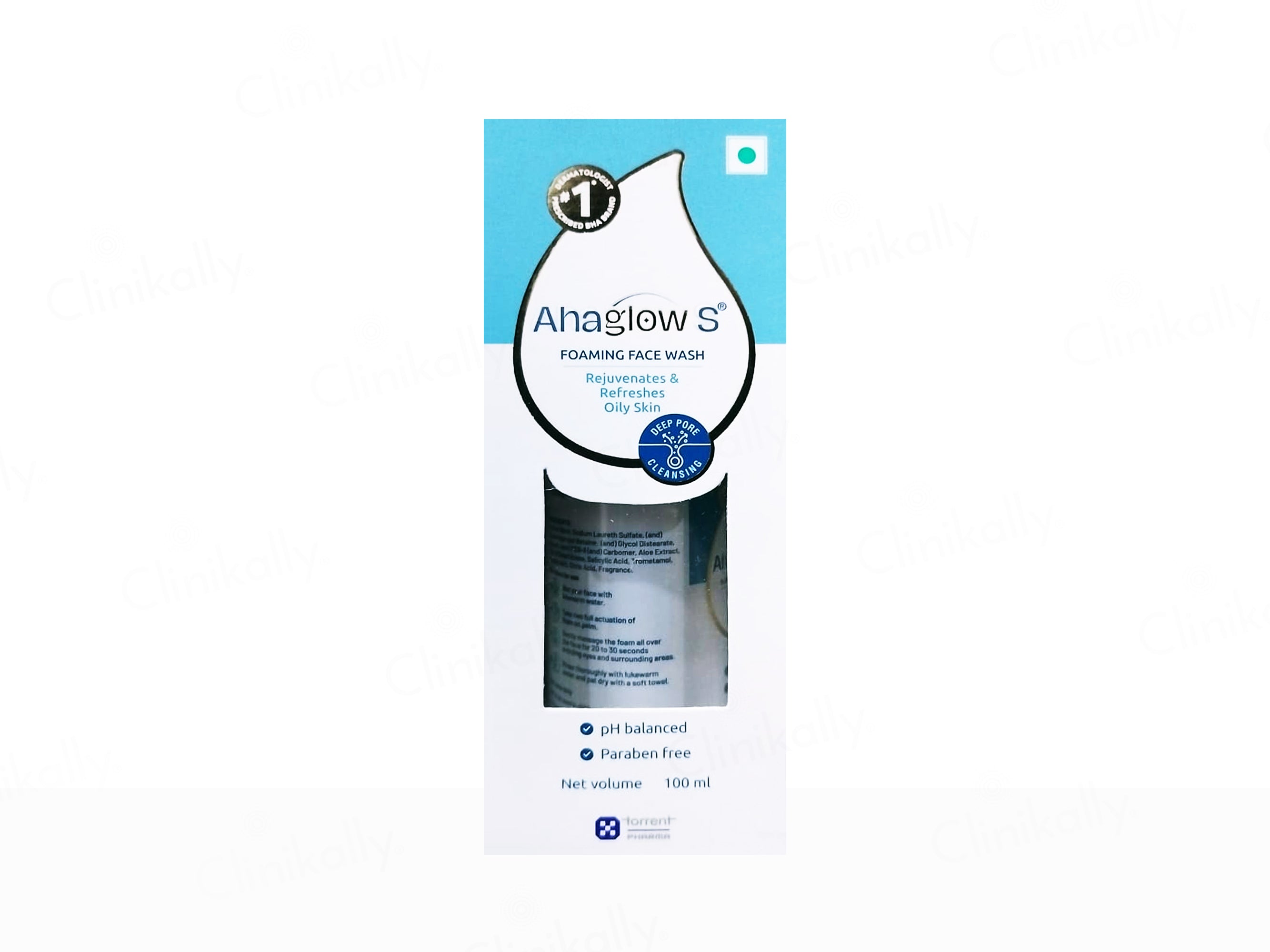 Ahaglow S Foaming Face Wash