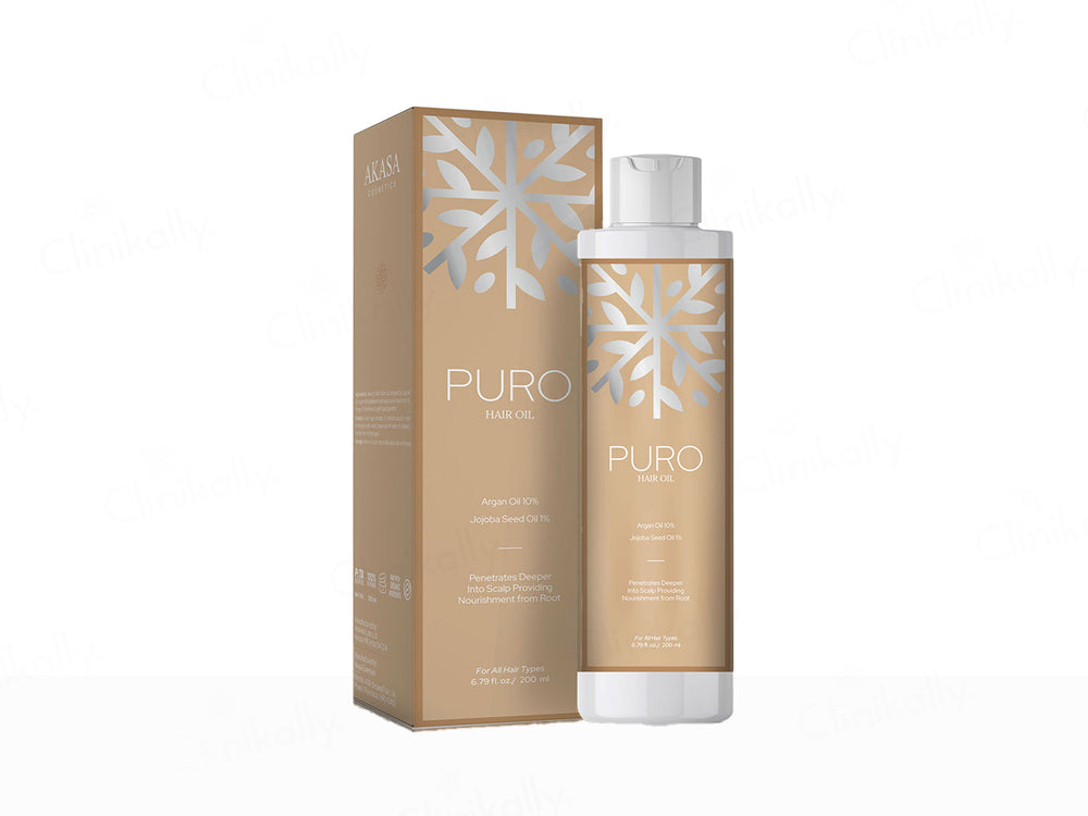 Akasa Cosmetics Puro Argan & Jojoba Seed Scalp Nourishment Hair Oil