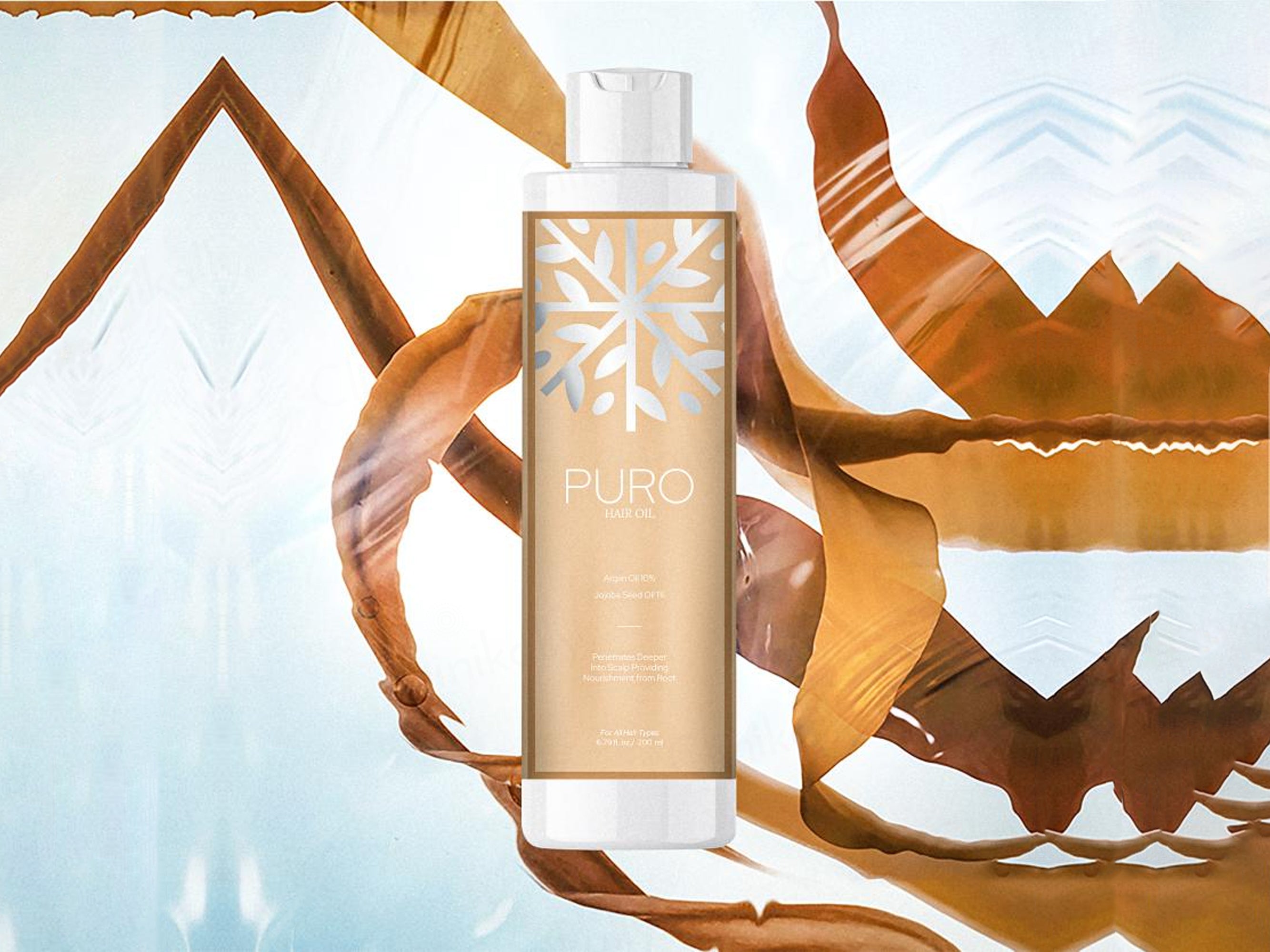 Akasa Cosmetics Puro Argan & Jojoba Seed Scalp Nourishment Hair Oil