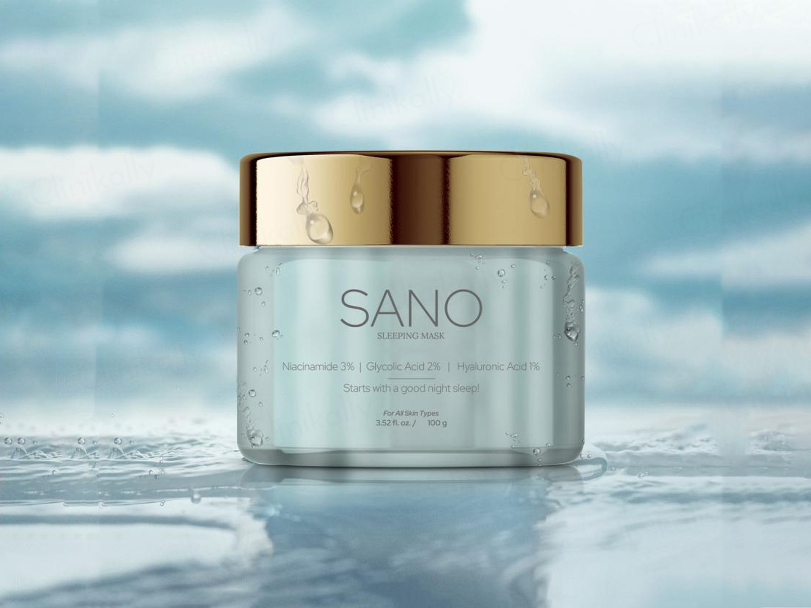 Akasa Cosmetics Sano Sleeping Mask