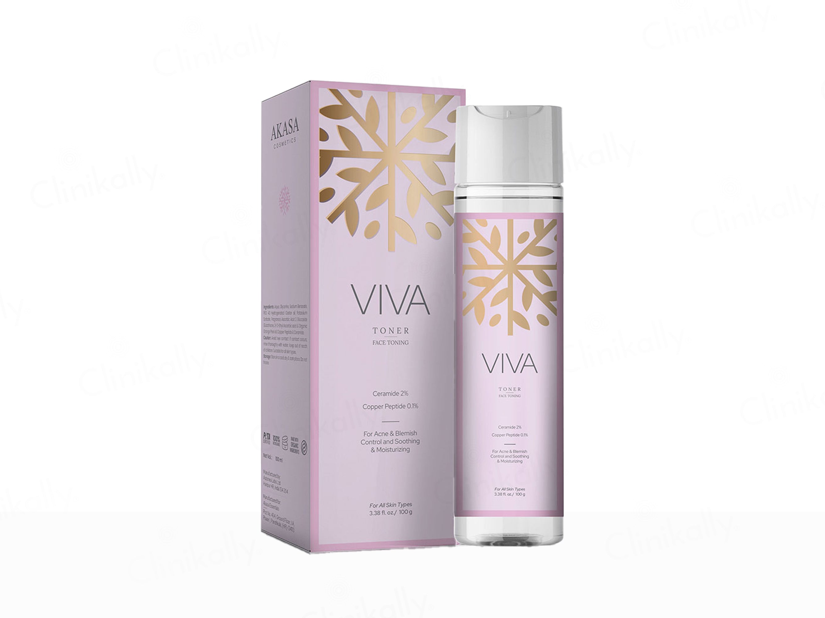 Akasa Cosmetics Viva Soothing & Moisturizing Face Toner