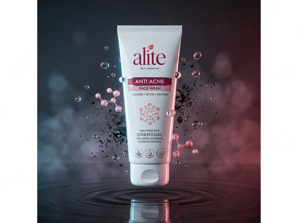 Alite Anti-Acne Charcoal Face Wash