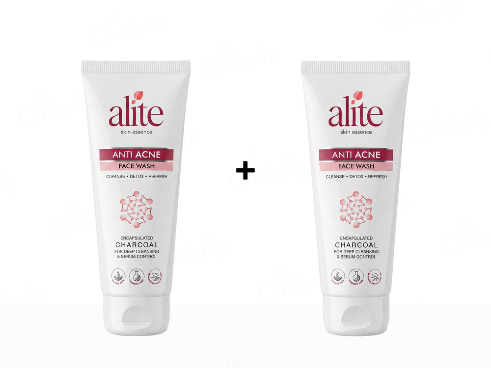 Alite Anti-Acne Charcoal Face Wash