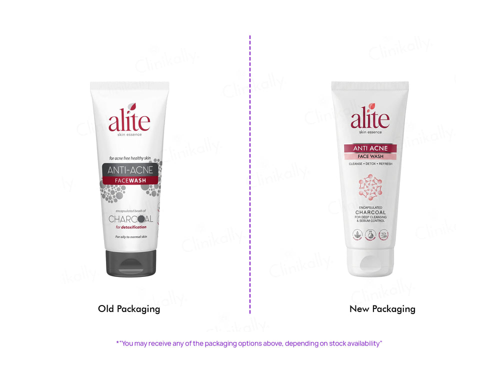 Alite Anti-Acne Charcoal Face Wash