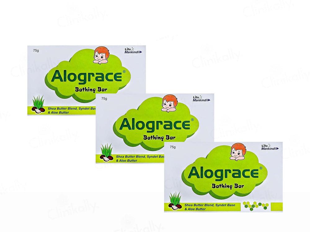 Alograce Mild & Gentle Cleansing Baby Bathing Bar