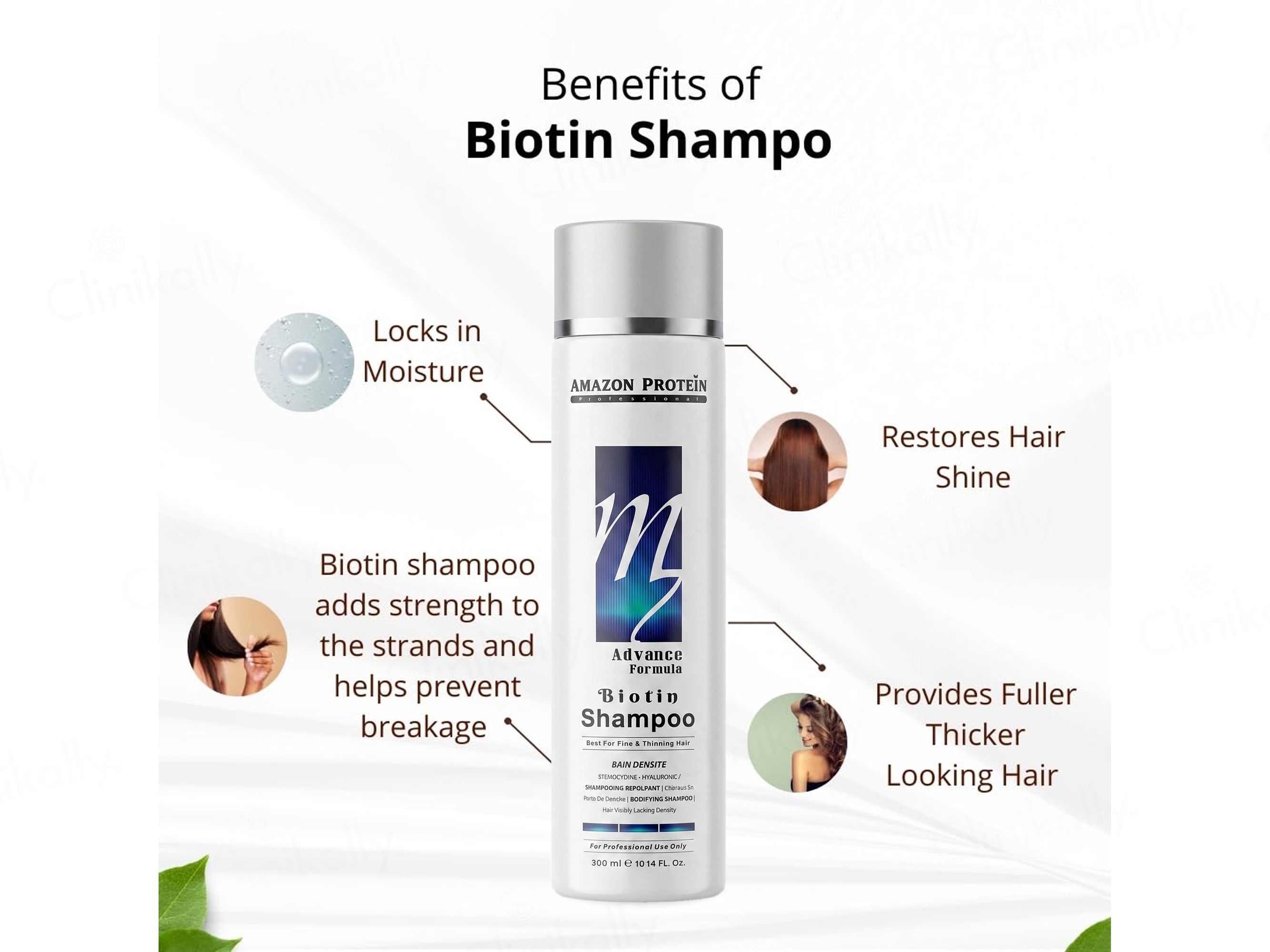 Amazon Protein Advance Formula Biotin Shampoo