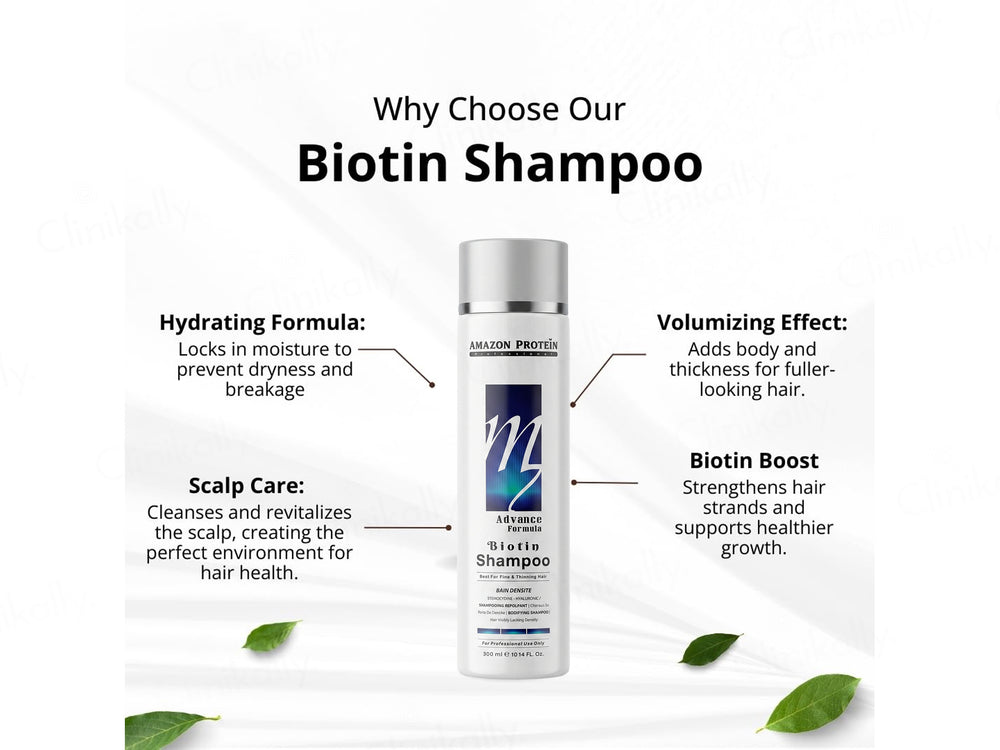 Amazon Protein Advance Formula Biotin Shampoo