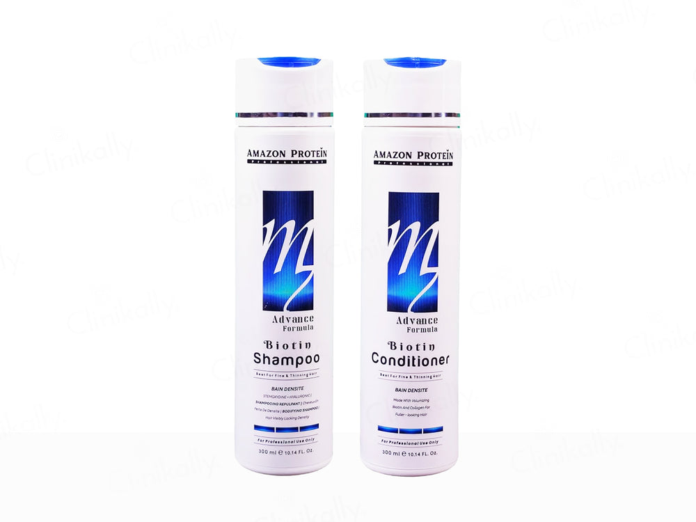Amazon Protein Advance Formula Biotin Shampoo + Conditioner Combo