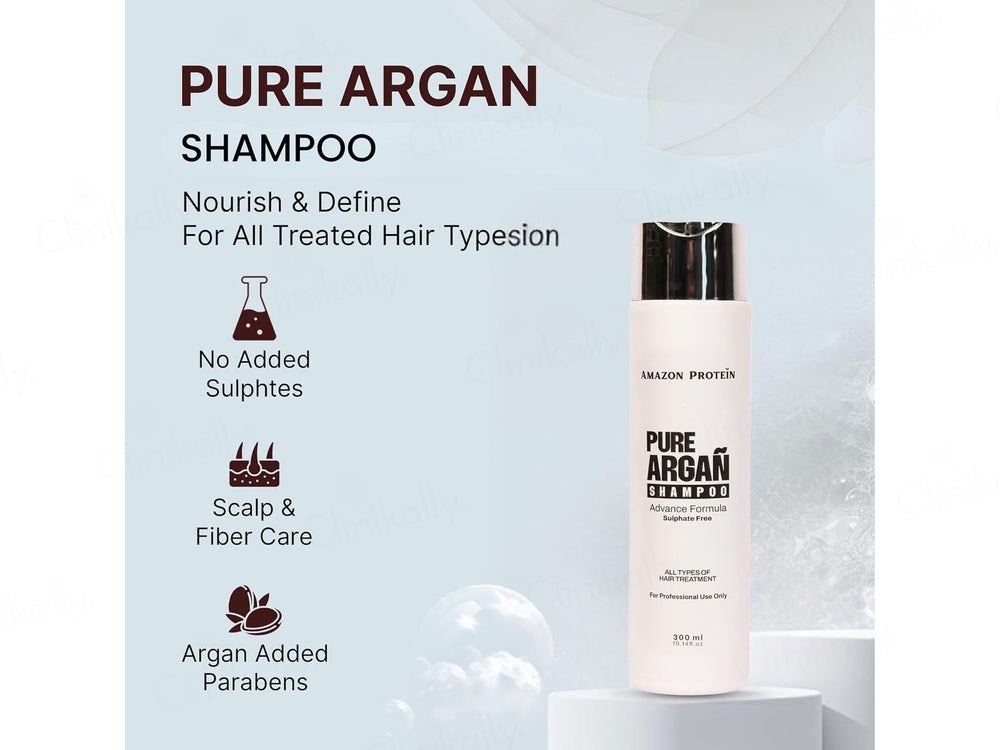 Amazon Protein Advance Formula Pure Argan Shampoo