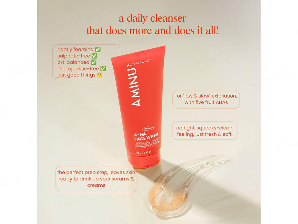 Aminu Brighten A-HA Face Wash
