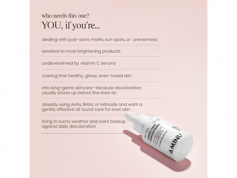 Aminu Brighten Correcting Concentrate Serum