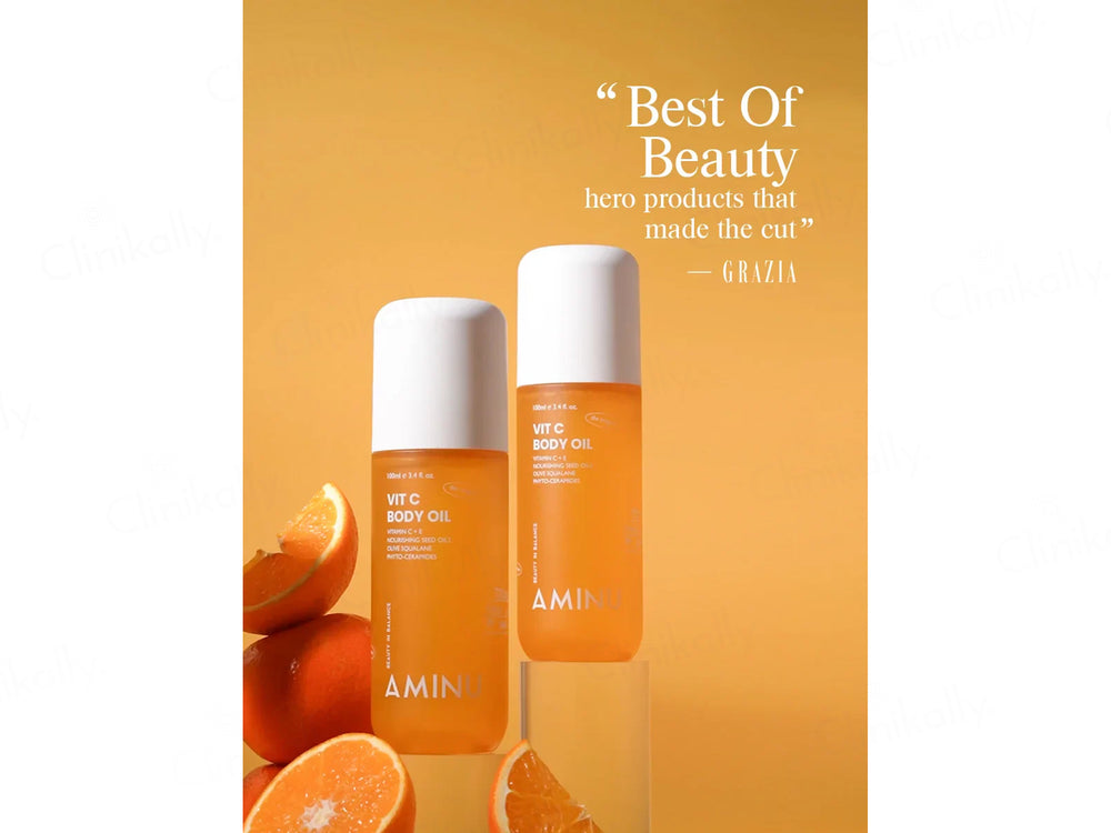 Aminu Glow Vit C Body Oil