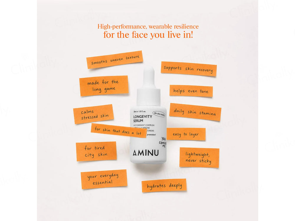 Aminu Protect Longevity Face Serum